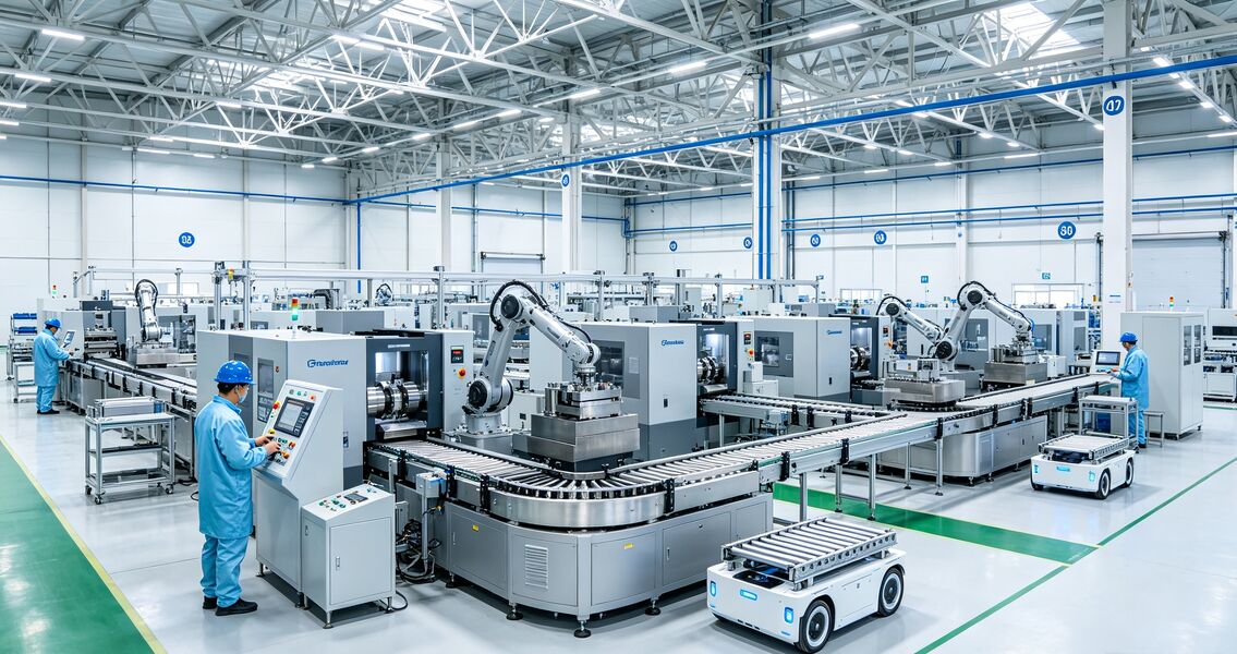CQCY Automation Limited خط تولید سازنده